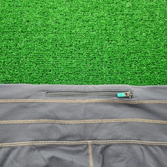 Athleta Pants Womens Small Gray Leggings Stretch Capri Workout Gym Yoga - Picture 10 of 10